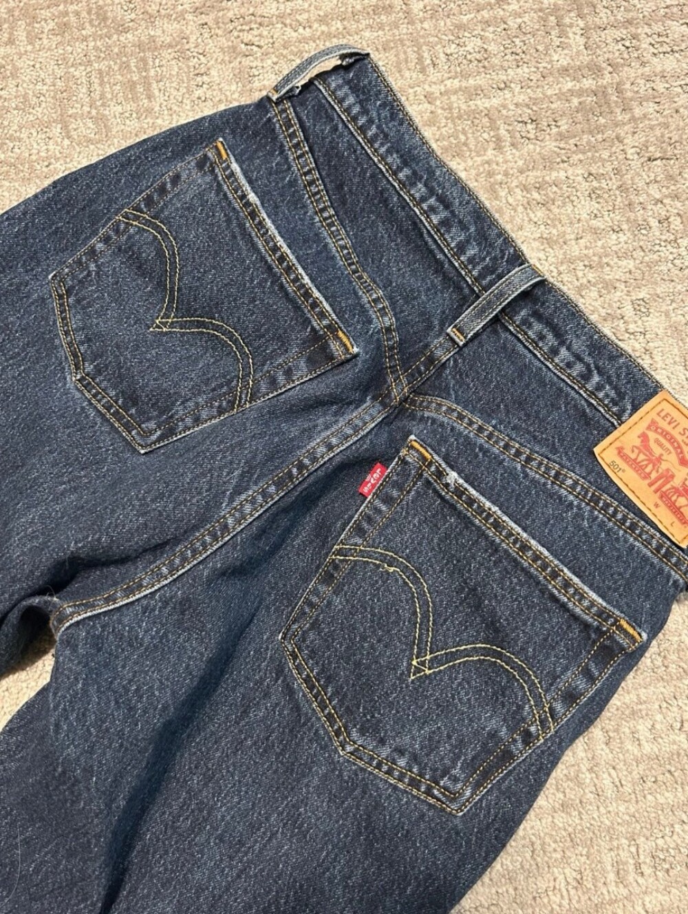 Women's 501 Levi's Blue jeans Size 27/30 Like New